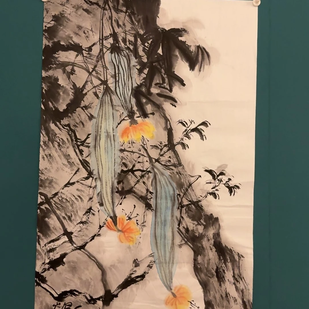 国画国画作品一幅