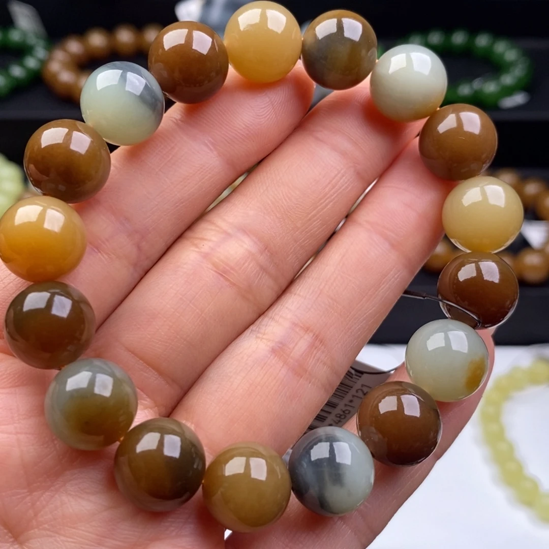 和田玉未镶嵌手串