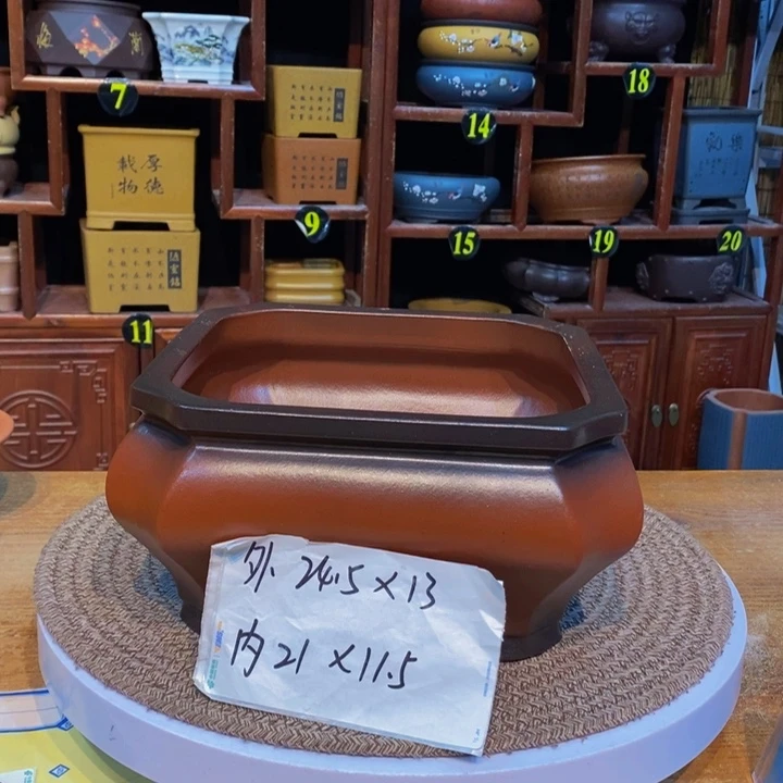 紫砂花盆紫砂艺术