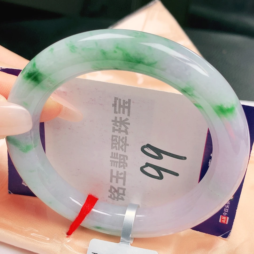 翡翠未镶嵌手镯缅甸天然a货翡翠