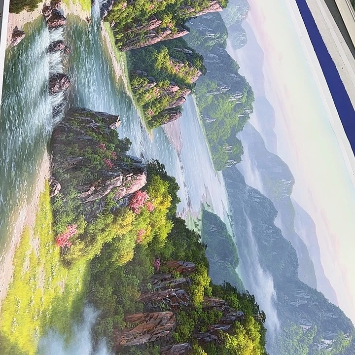 峰***叔油画会一直恭喜之一影子