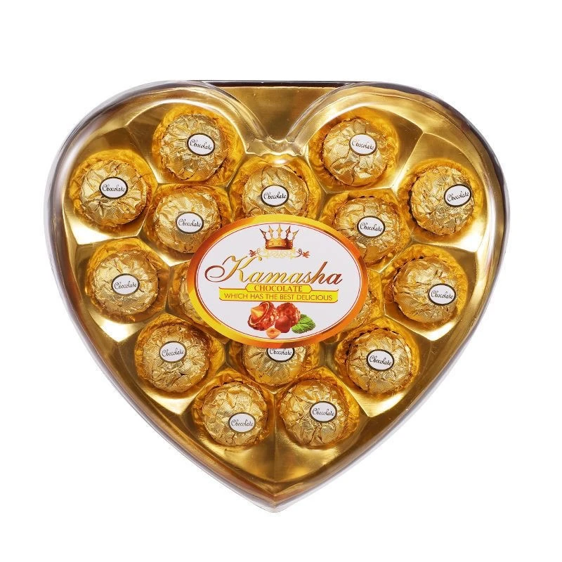 至尊宝隆金莎球巧克力心形礼盒送男友女友情人节婚礼喜糖生日礼物
