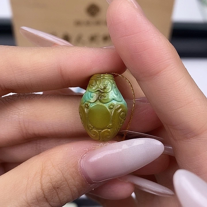 未镶嵌绿松石珠宝半成品