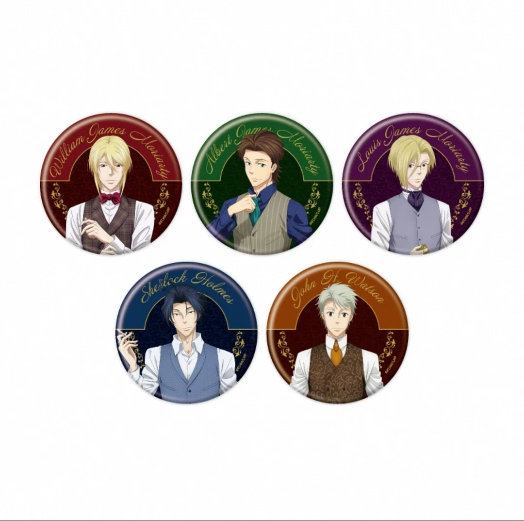 忧国的莫里亚蒂西服正装徽章“两件包邮默认初伤”