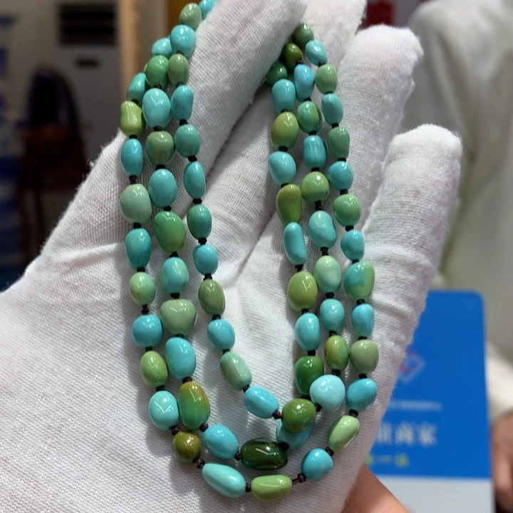 绿松石长链未镶嵌