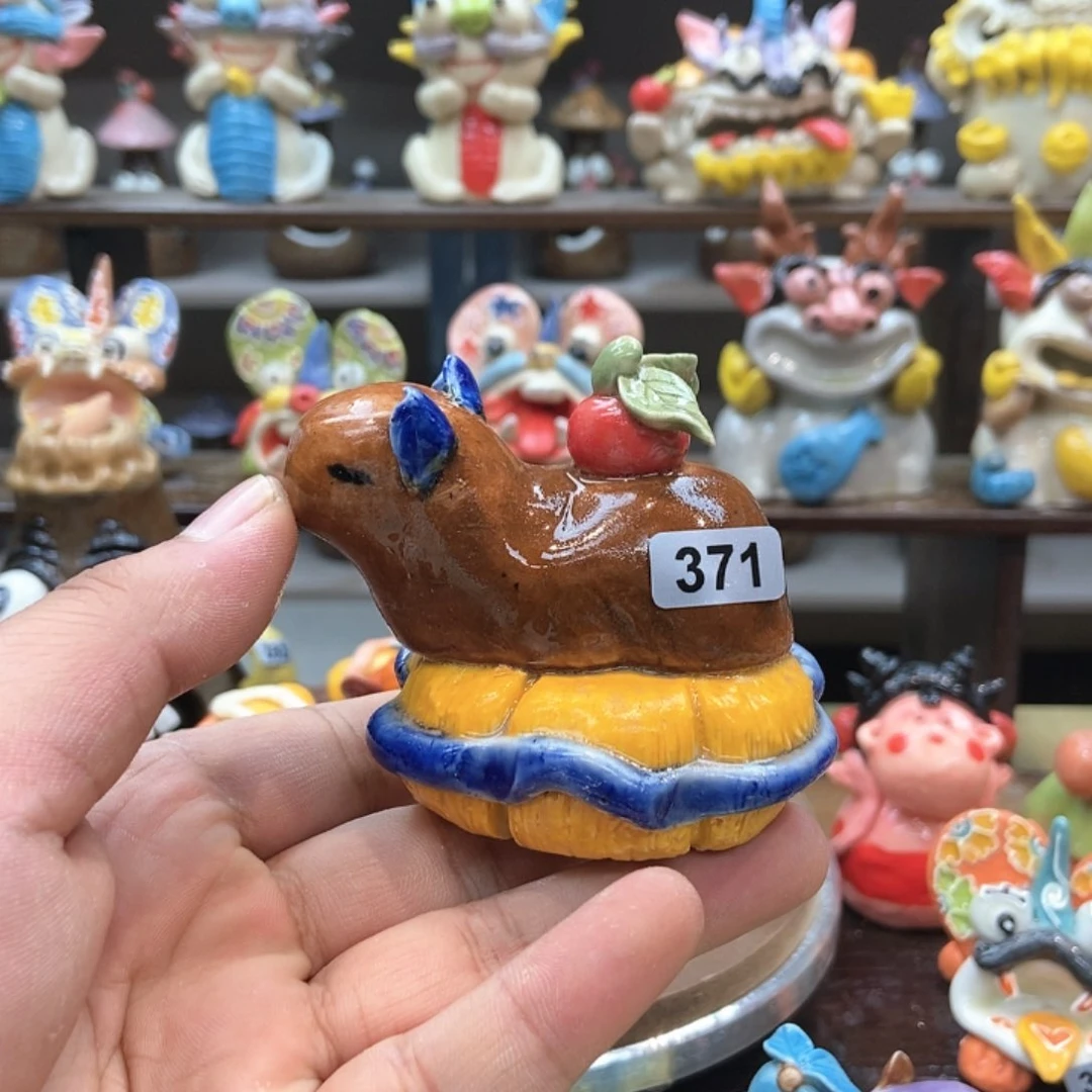 摆件?****直播间手工陶瓷摆件371