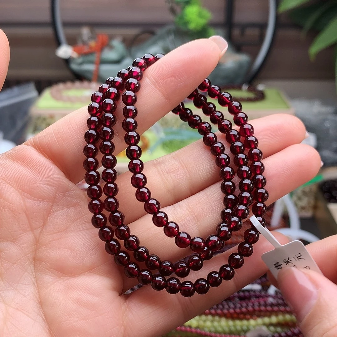 手串石榴石未镶嵌手串5