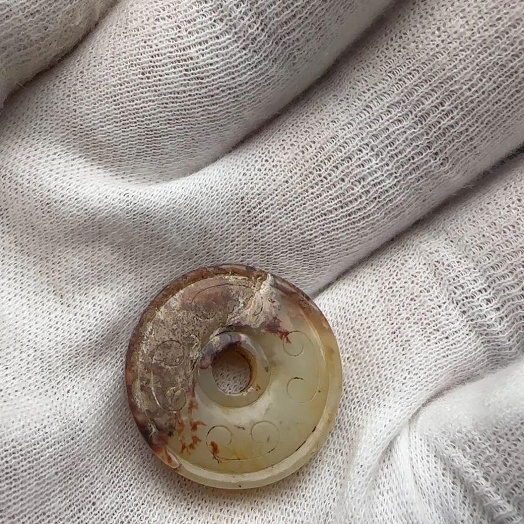 和田玉（糖玉）颈饰未镶嵌