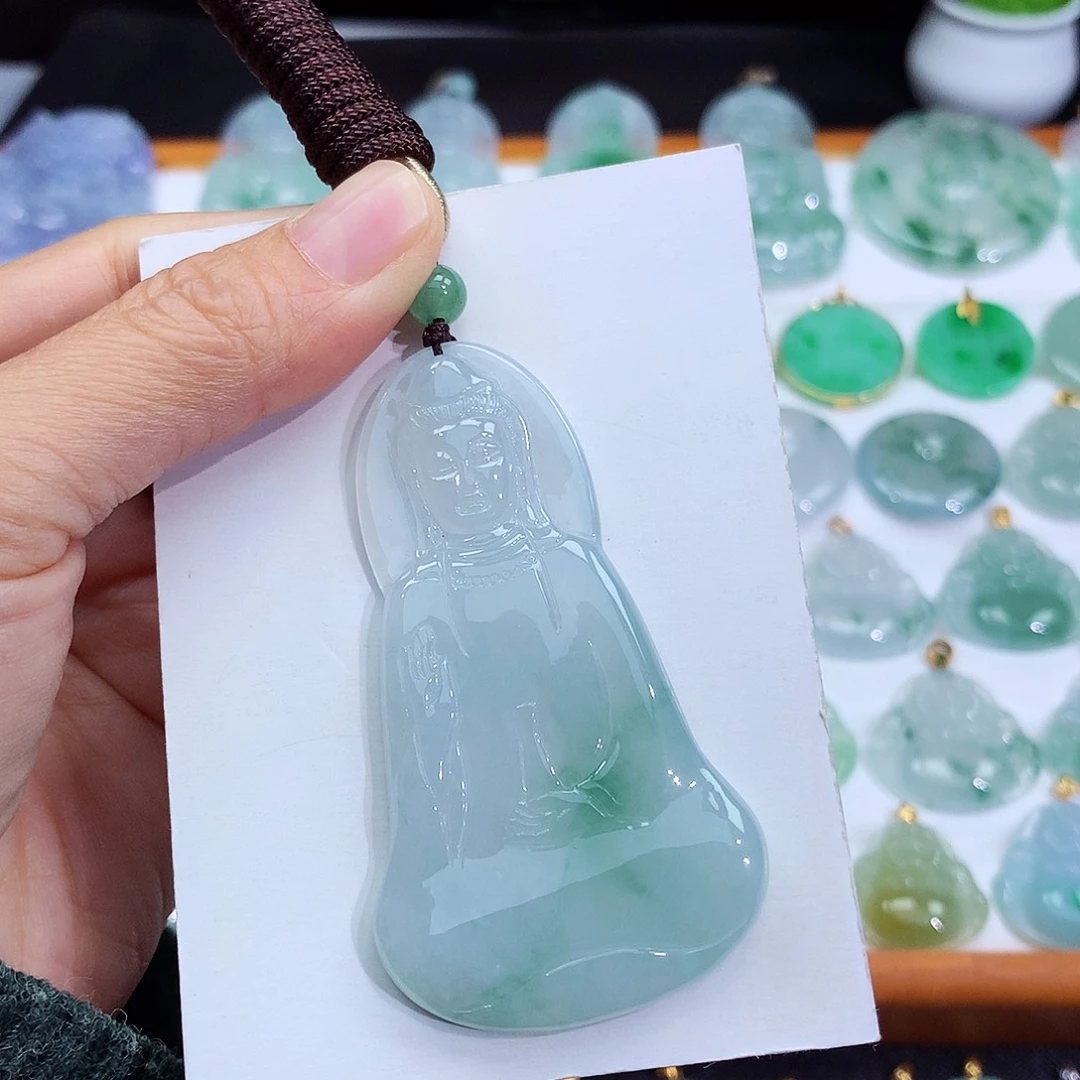翡翠未镶嵌颈饰翡翠吊坠