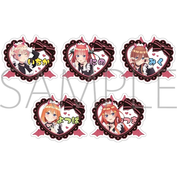 【国现】五等分的花嫁 小恶魔亚克力吧唧徽章