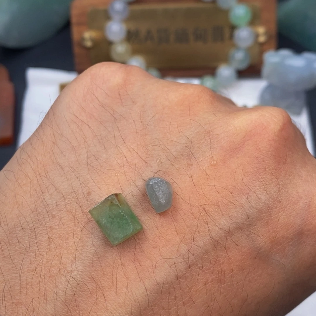 散珠翡翠料子直发