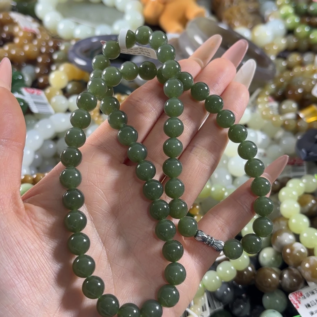 和田玉未镶嵌手链178