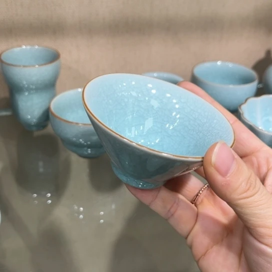 瓷片大宋名窑汝瓷茶具