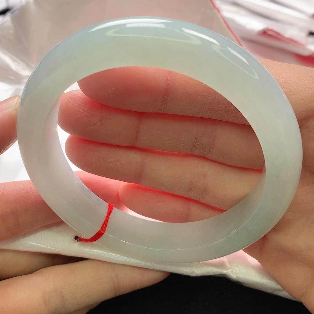 翡翠未镶嵌手镯缅甸60.5