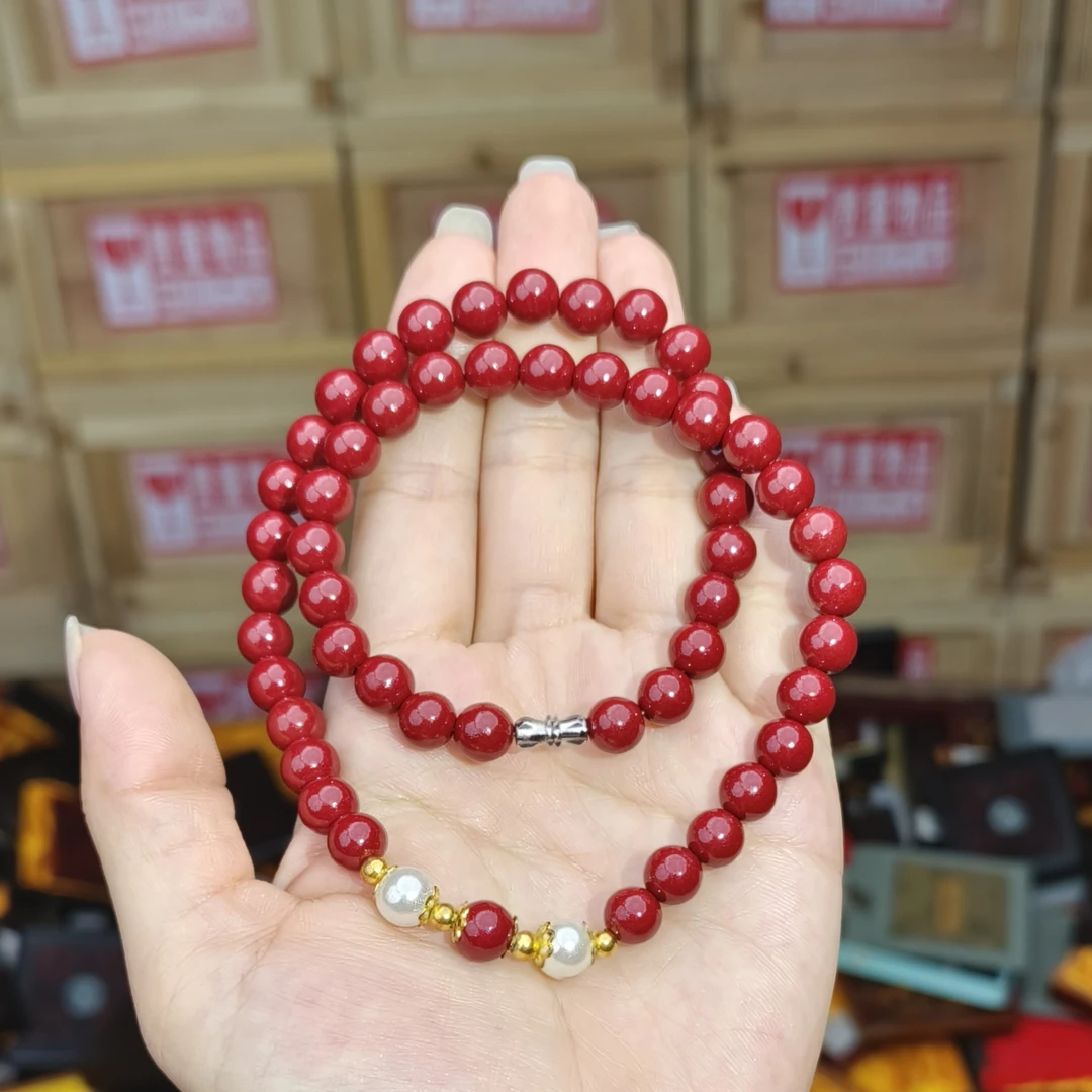 含辰砂工艺品精品手串 J0173 无礼盒