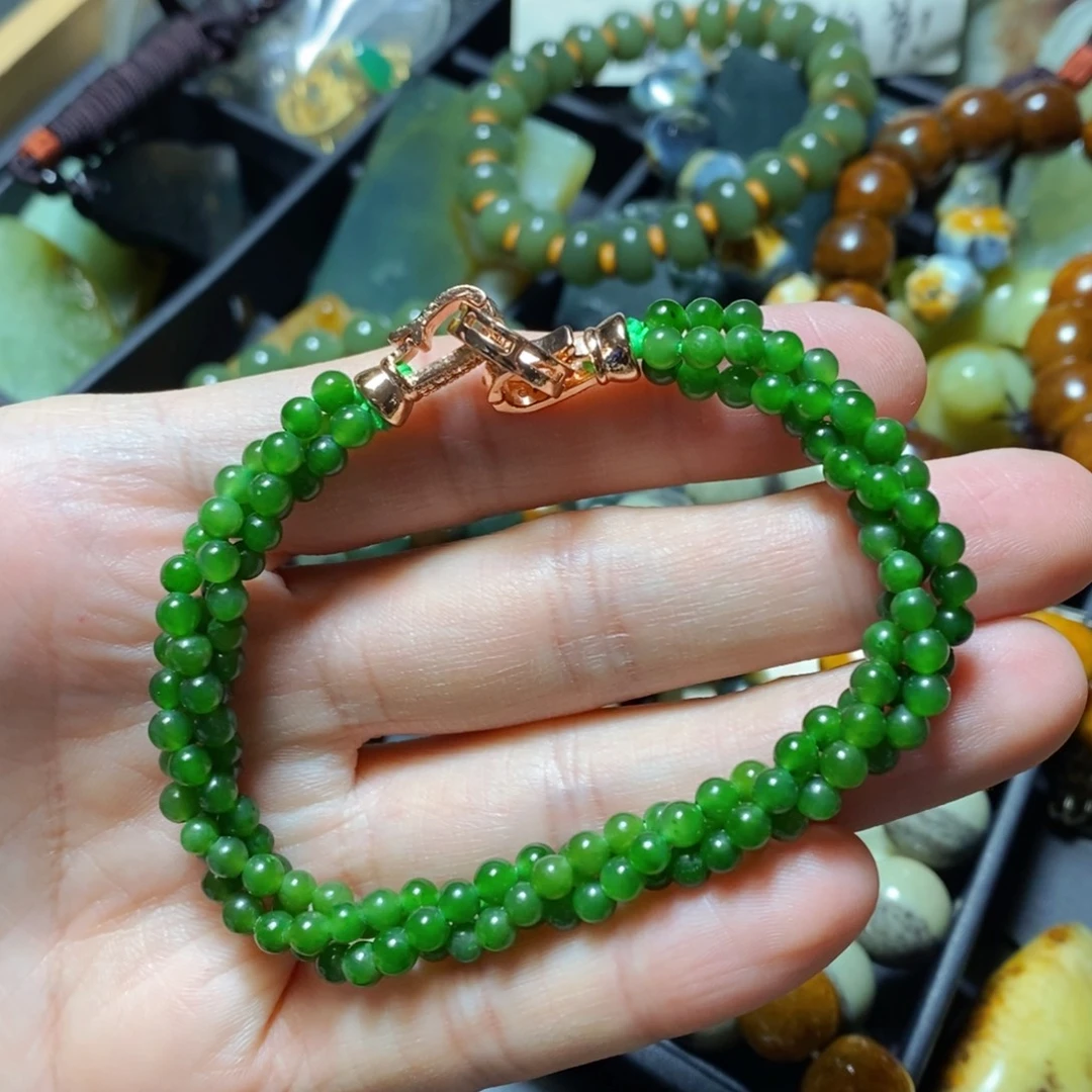 和田玉（碧玉）未镶嵌颈饰