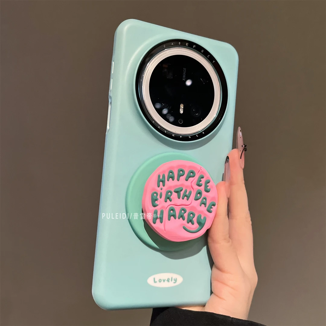 英文磁吸支架适用华为mate70pro手机壳菲林磨砂硬壳mate60pro+