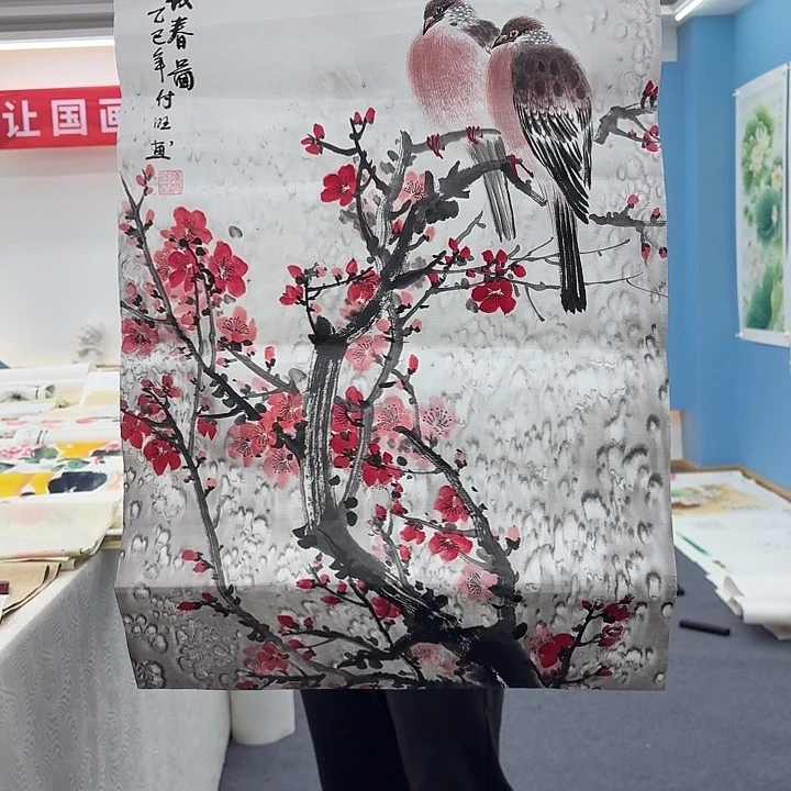 国画手绘国画作品