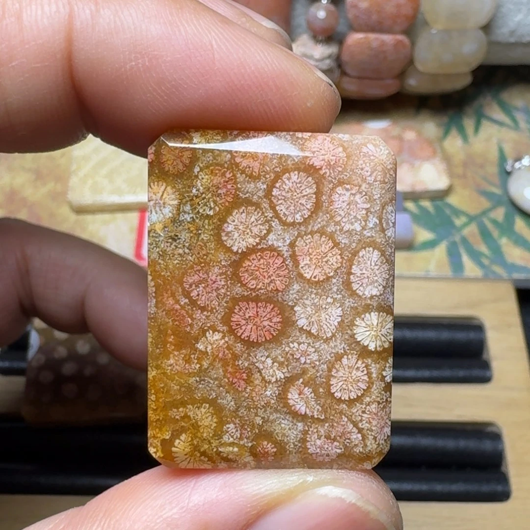 硅化玉纯天然色有机玉石保真色未镶嵌