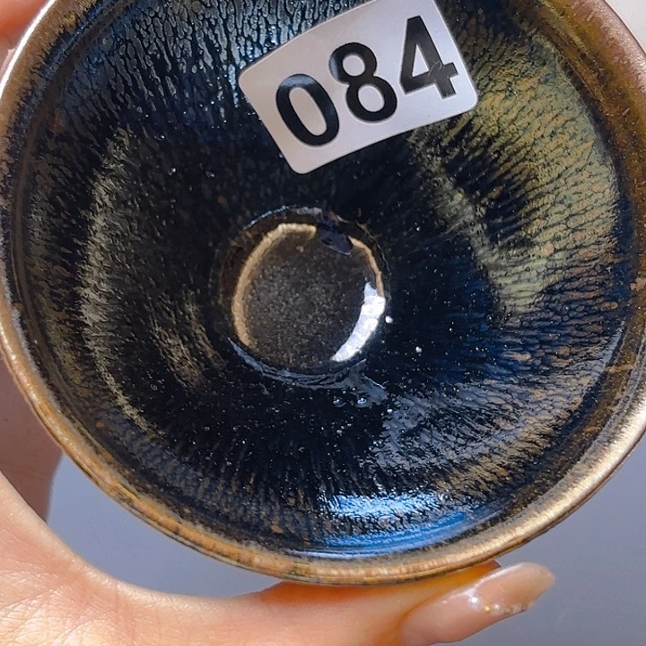 茶盏精品柴烧建盏主人杯