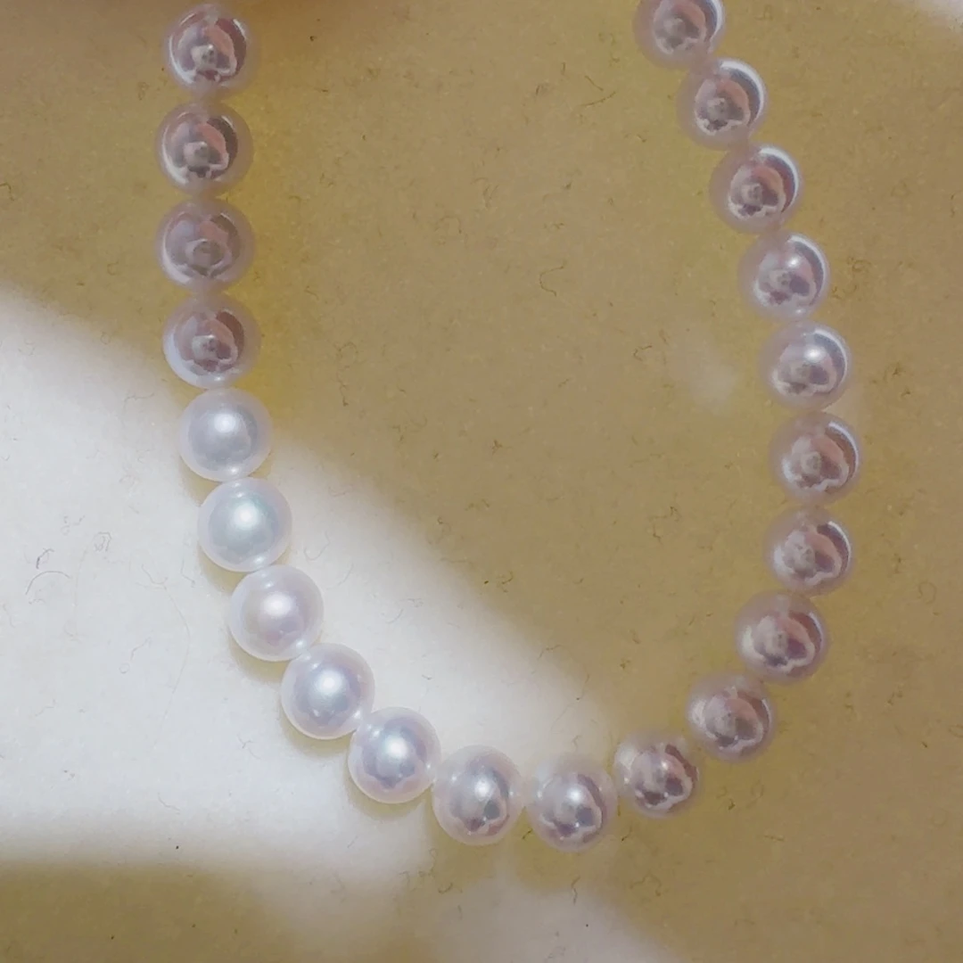 淡水珍珠手绳银S925镶嵌