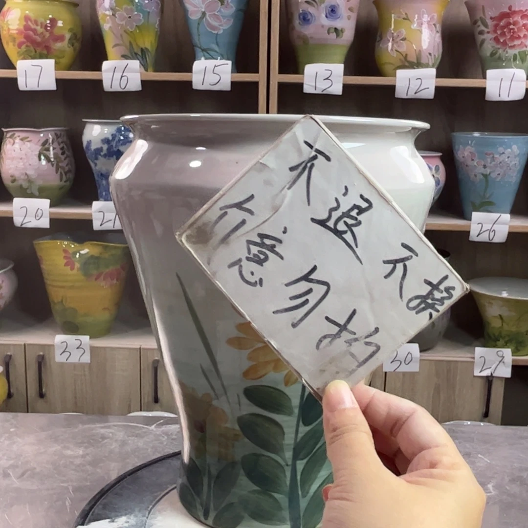 景德镇陶瓷花盆花盆