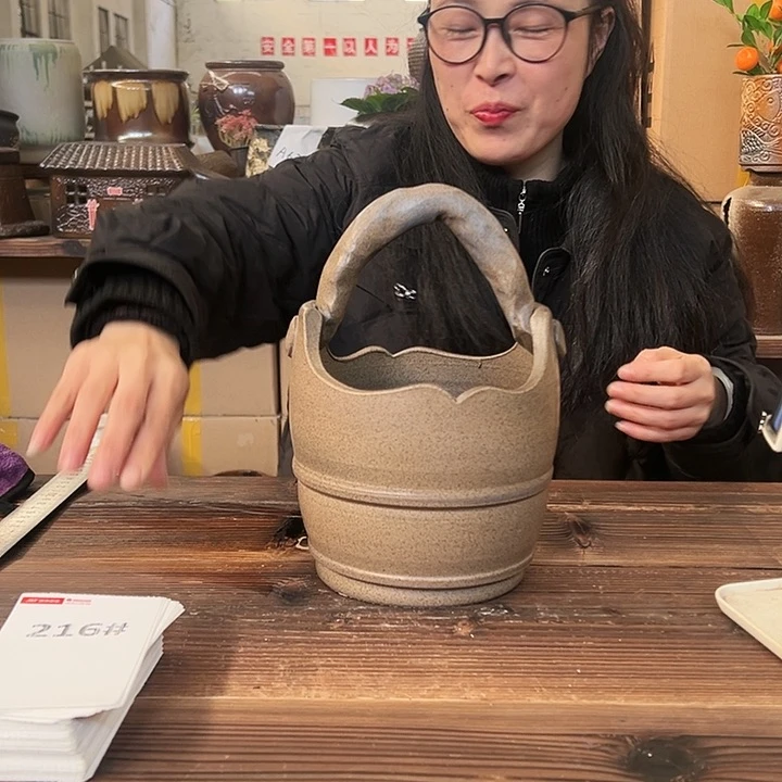 紫砂花盆瑕疵216666666666666