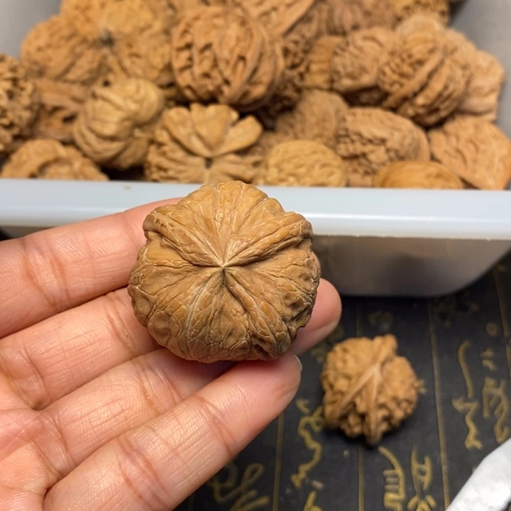 胖***禹文玩核桃吊坠文玩核桃异形单只