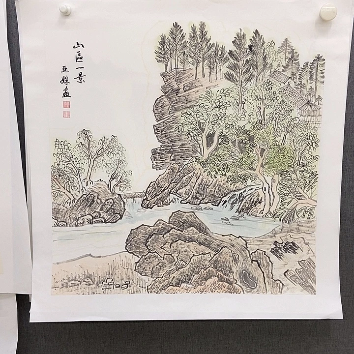 国画手寫手繪作品41