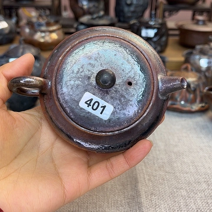 裸柴烧陶瓷手工茶器