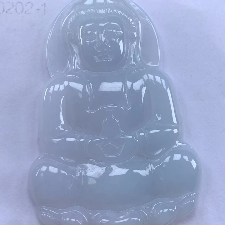 颈饰未镶嵌翡翠观音