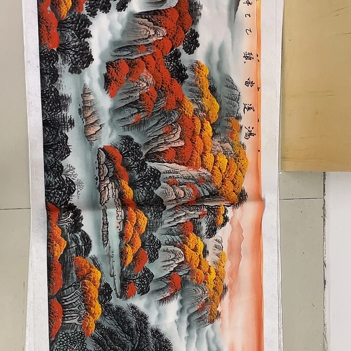 国画鸿运当头霍志楠老师手绘