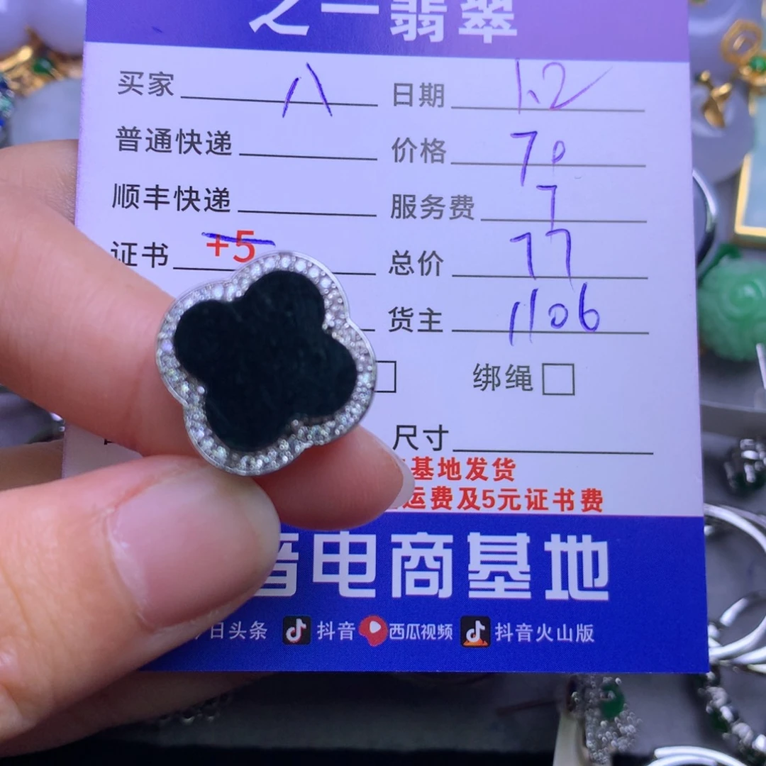 颈饰未镶嵌翡翠(****敏