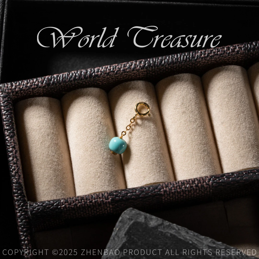 【世间臻宝】福利款·925绿松DIY滴流/Q3226/5m/多样性发/20