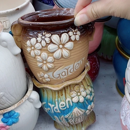 多肉绿植陶瓷花盆