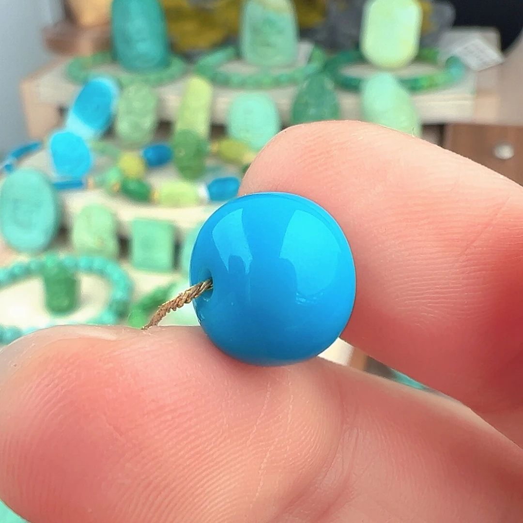 绿松石未镶嵌主播万珍