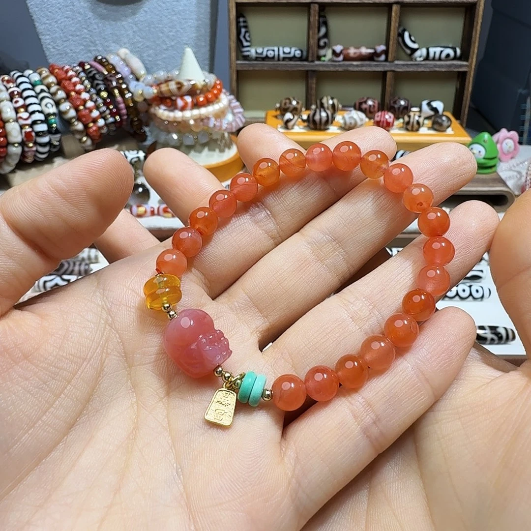 玛瑙/玉髓未镶嵌颈饰