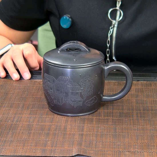 茶杯紫砂高货放漏