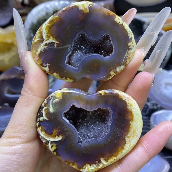 未镶嵌珠宝半成品水晶棕软啵啵盆