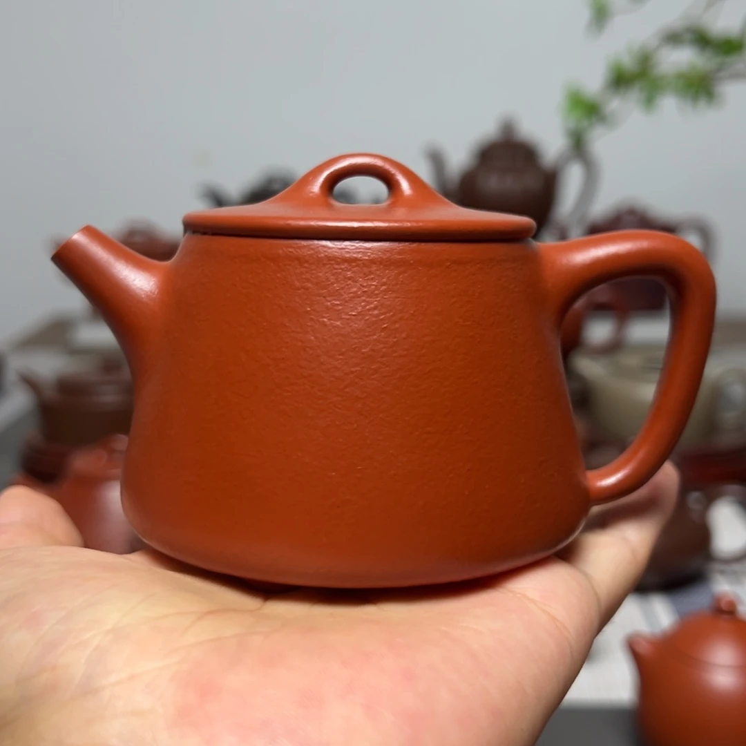 茶壶紫砂180cc 全手工 高瓢