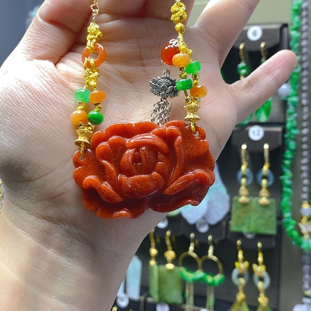 颈饰未镶嵌翡翠翡翠