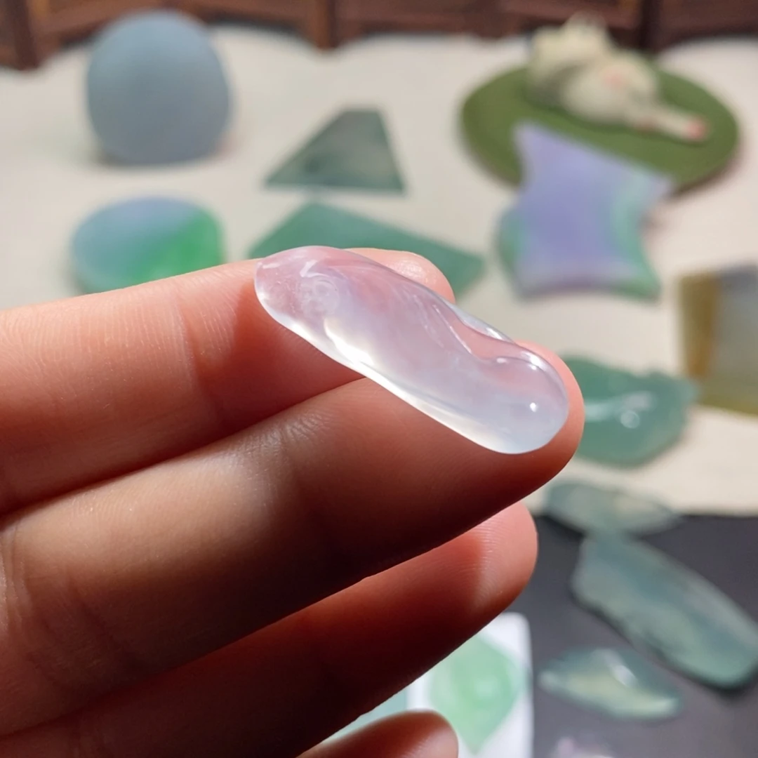 定制翡翠未镶嵌天然缅甸翡翠A货