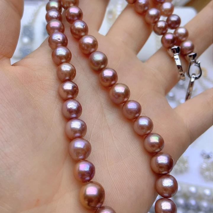 淡水珍珠颈饰未镶嵌开****?