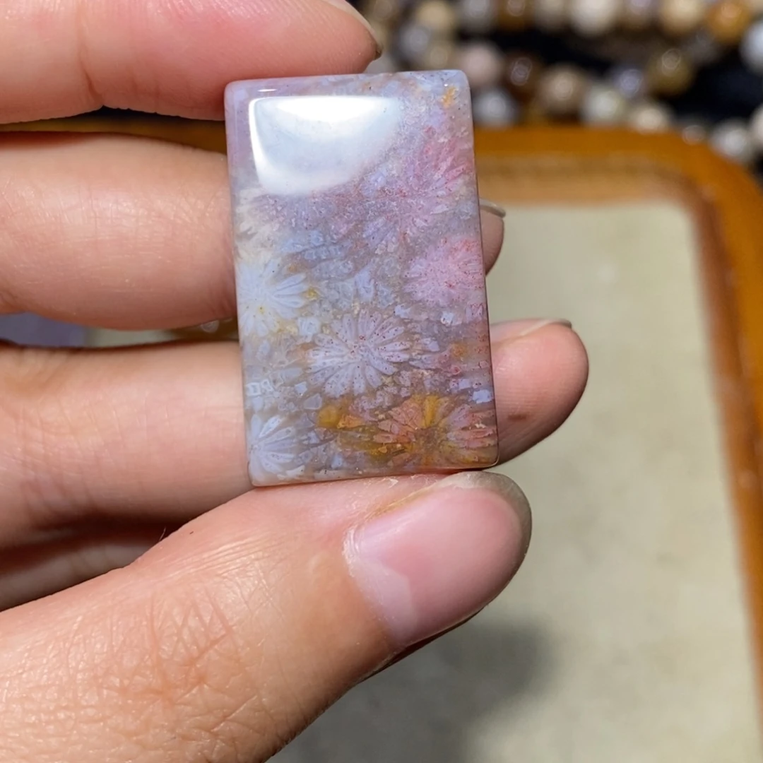 【闪购商品】硅化玉珊瑚玉未镶嵌