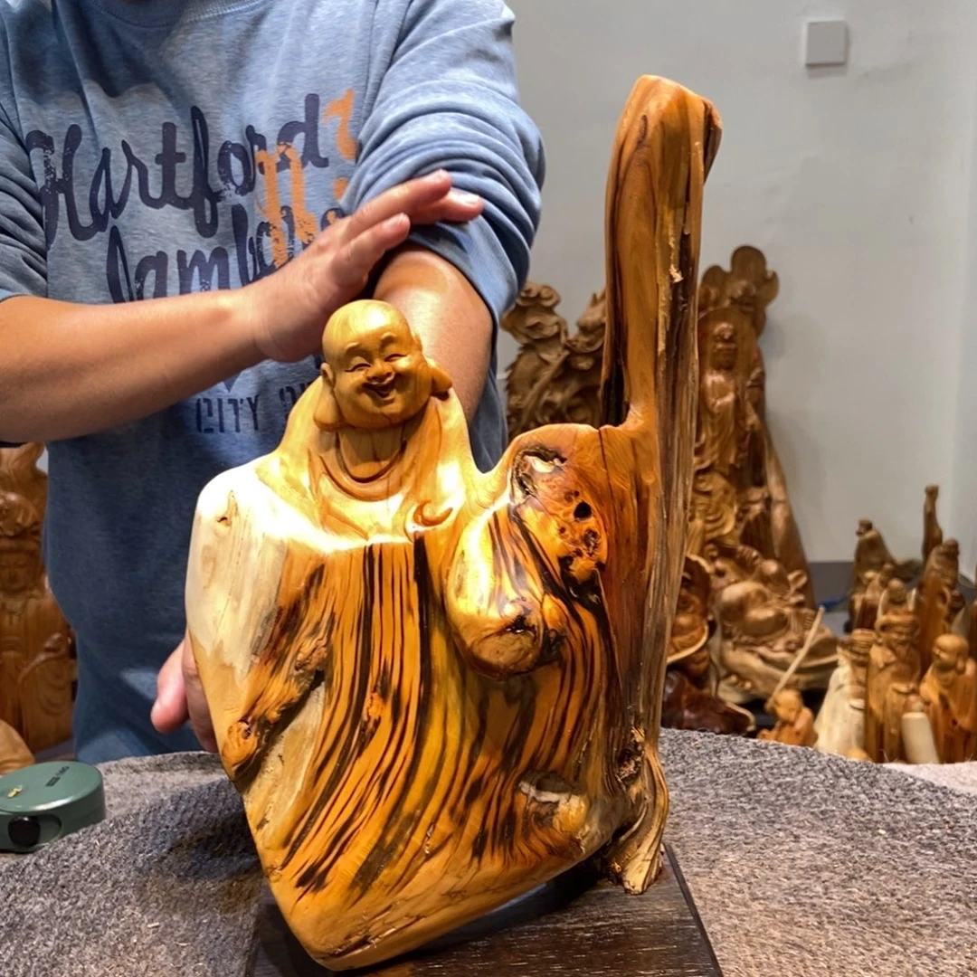 柏木（崖柏）太行崖柏根雕摆件