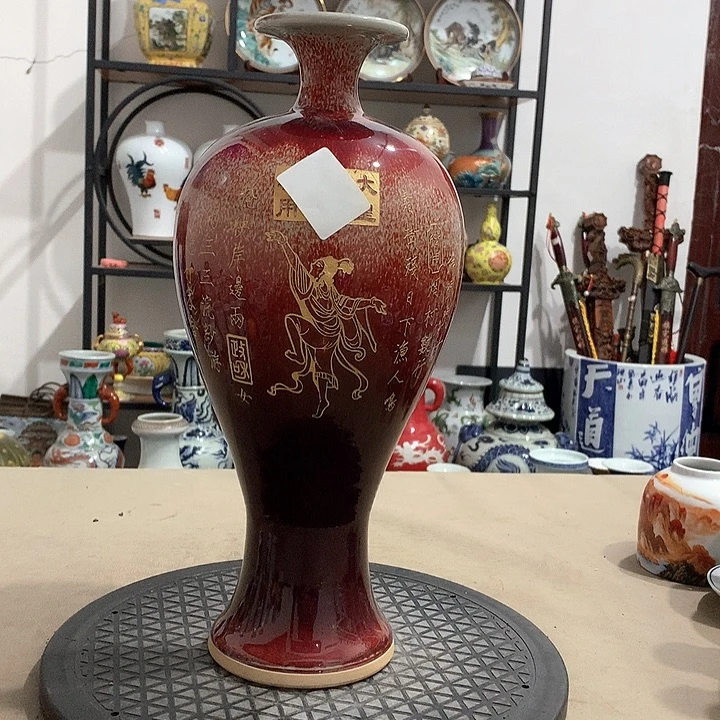 陶摆件博古架陶瓷摆件