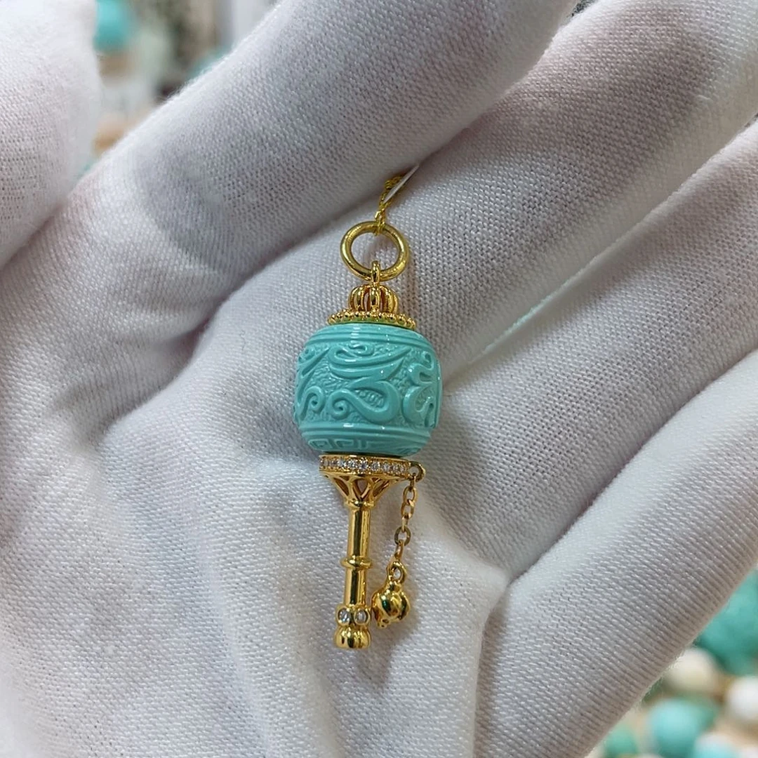 绿松石珠宝奇石未镶嵌