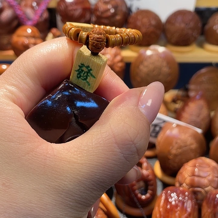 手串/手链橄榄核巴西大橄榄雕刻三面
