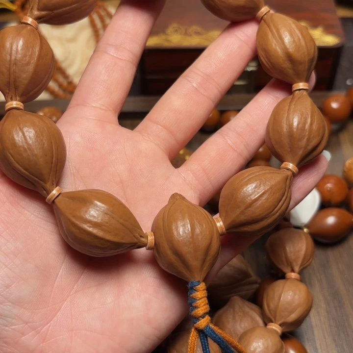 当***吻手串/手链橄榄核2.15➕老油核四花