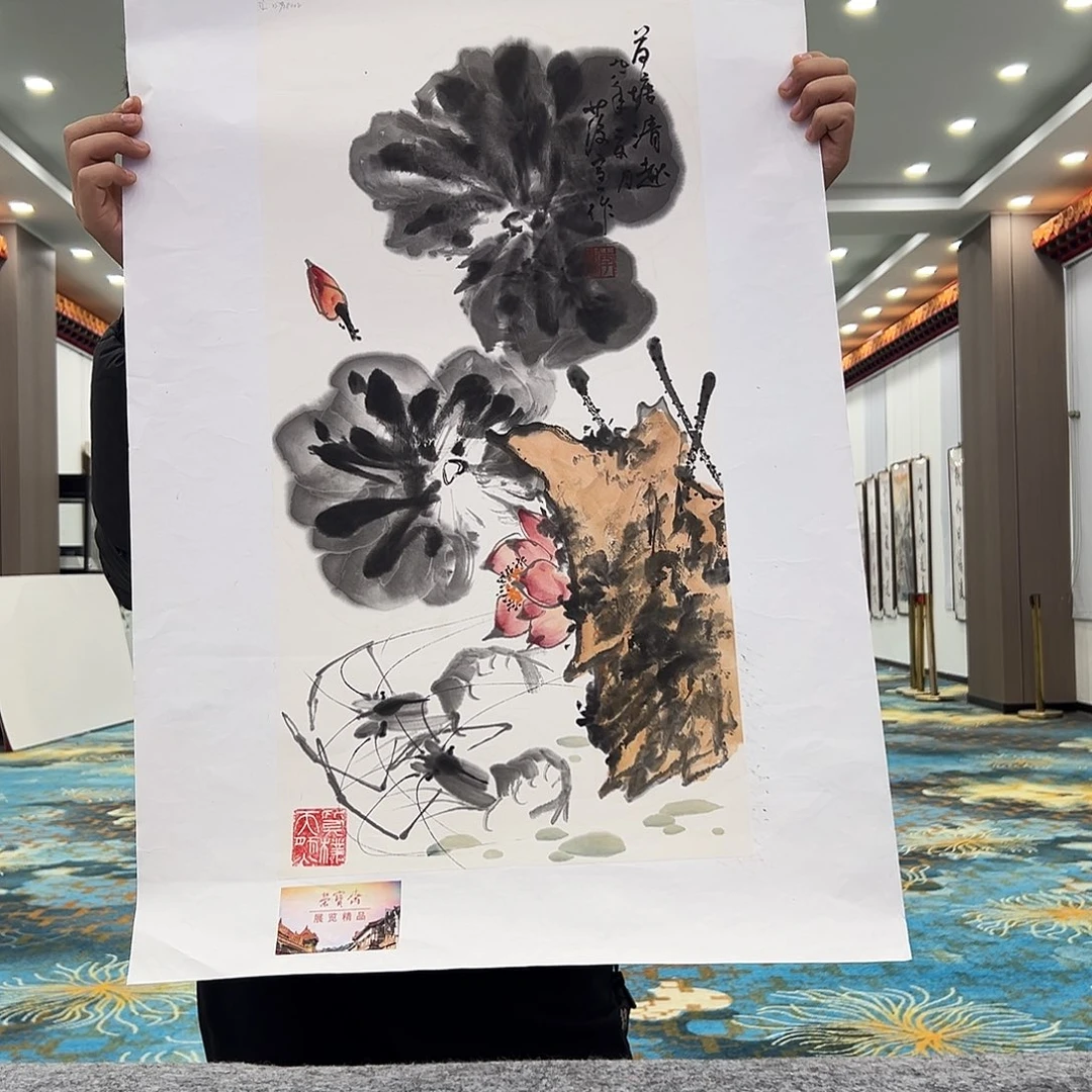油画李庆宣老爷子遗作孤品